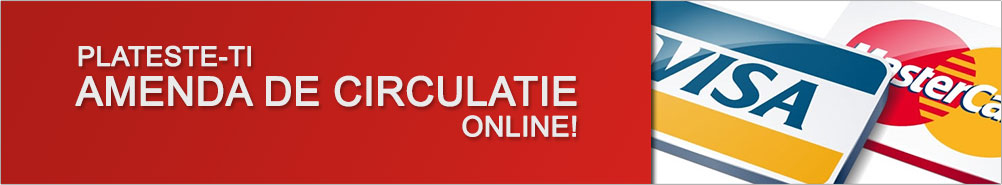 Plata amenzi circulatie. Plata amenda auto online